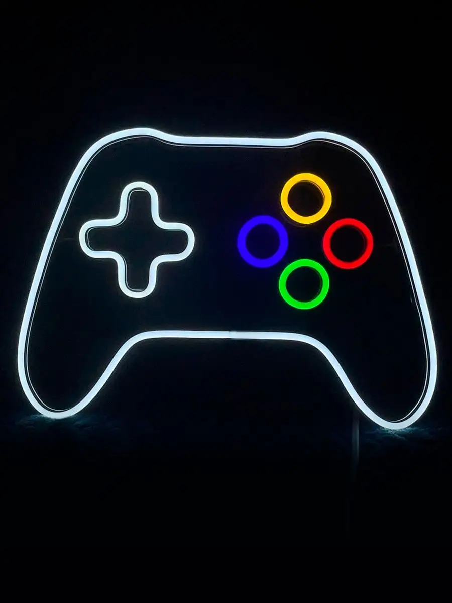 Неоновая вывеска Геймпад Xbox, фото 3